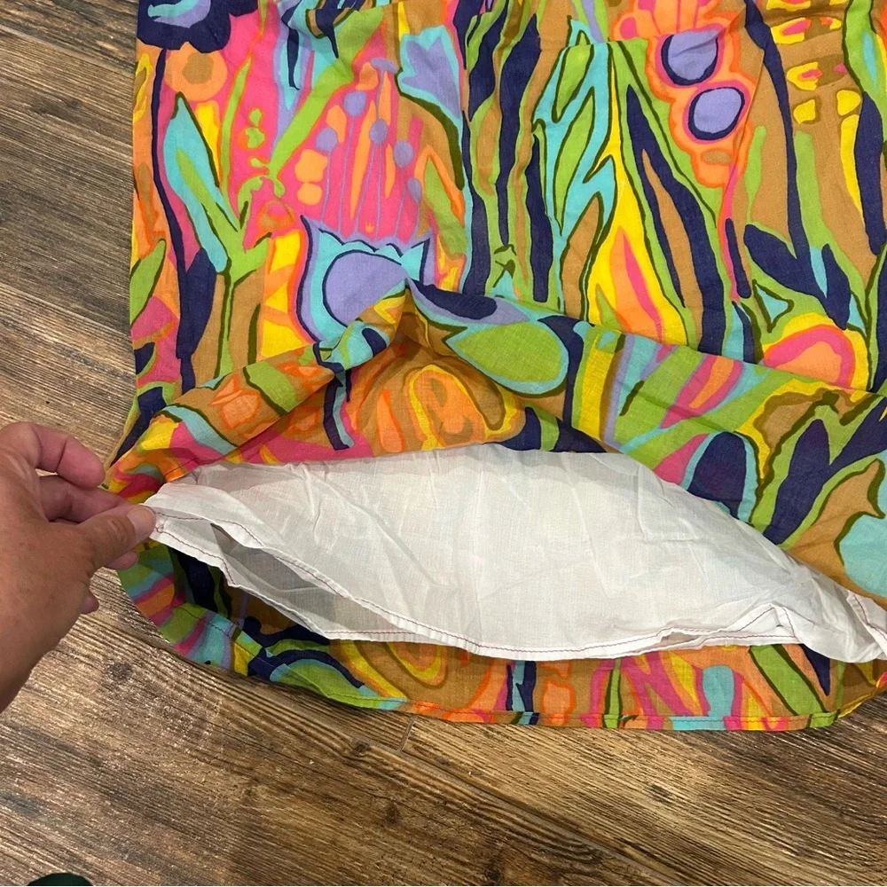 Tori Richard Honolulu Bright Floral Sundress Size U (Fits S/M)